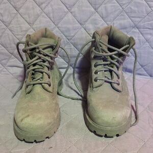 Kids Green Boots